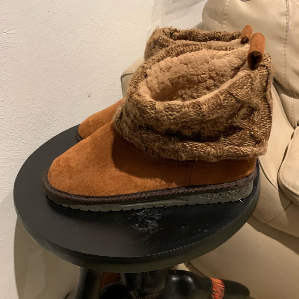 Muk Luks Brown Women's Slippers